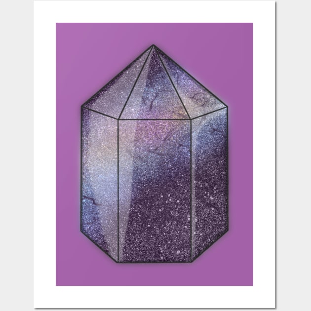 Celestial Amethyst Wall Art by CheshirePope